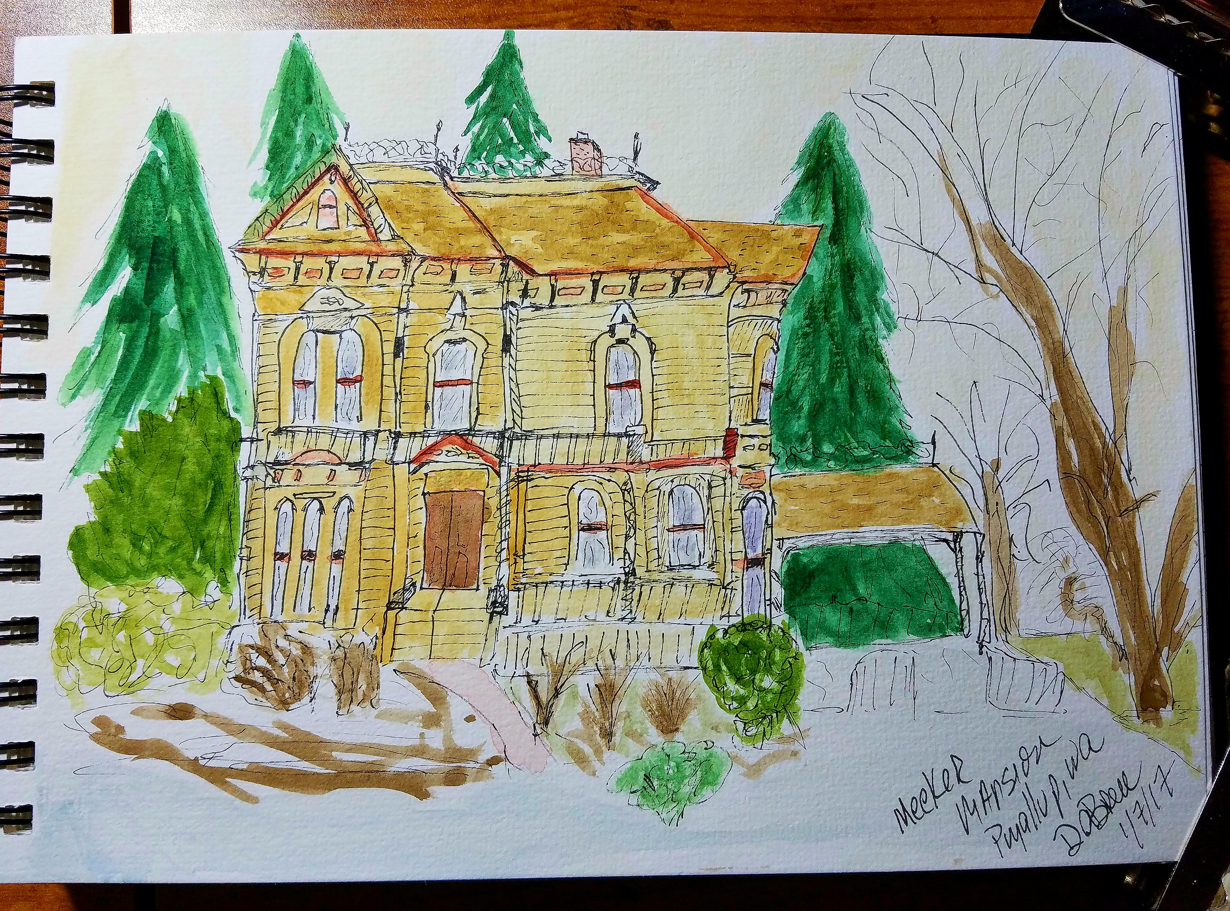 It was a cold day! | Al Fresco, Urban Sketching and My Journey through ...
